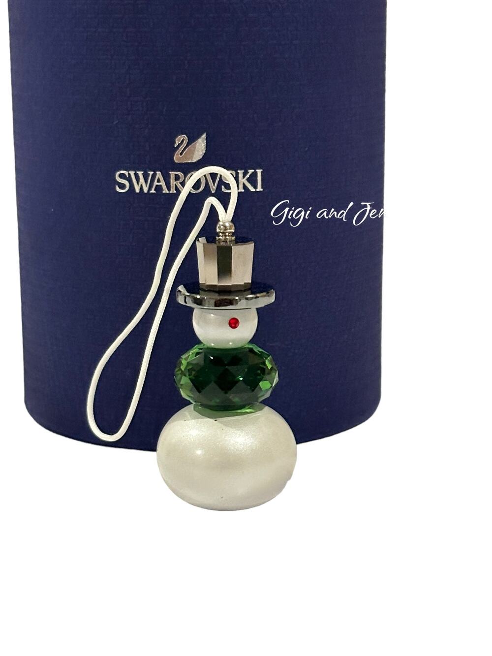 Swarovski Holiday Cheers Snowman Ornament Christmas